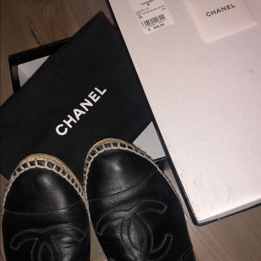 Chanel Espadrilles Single Sole